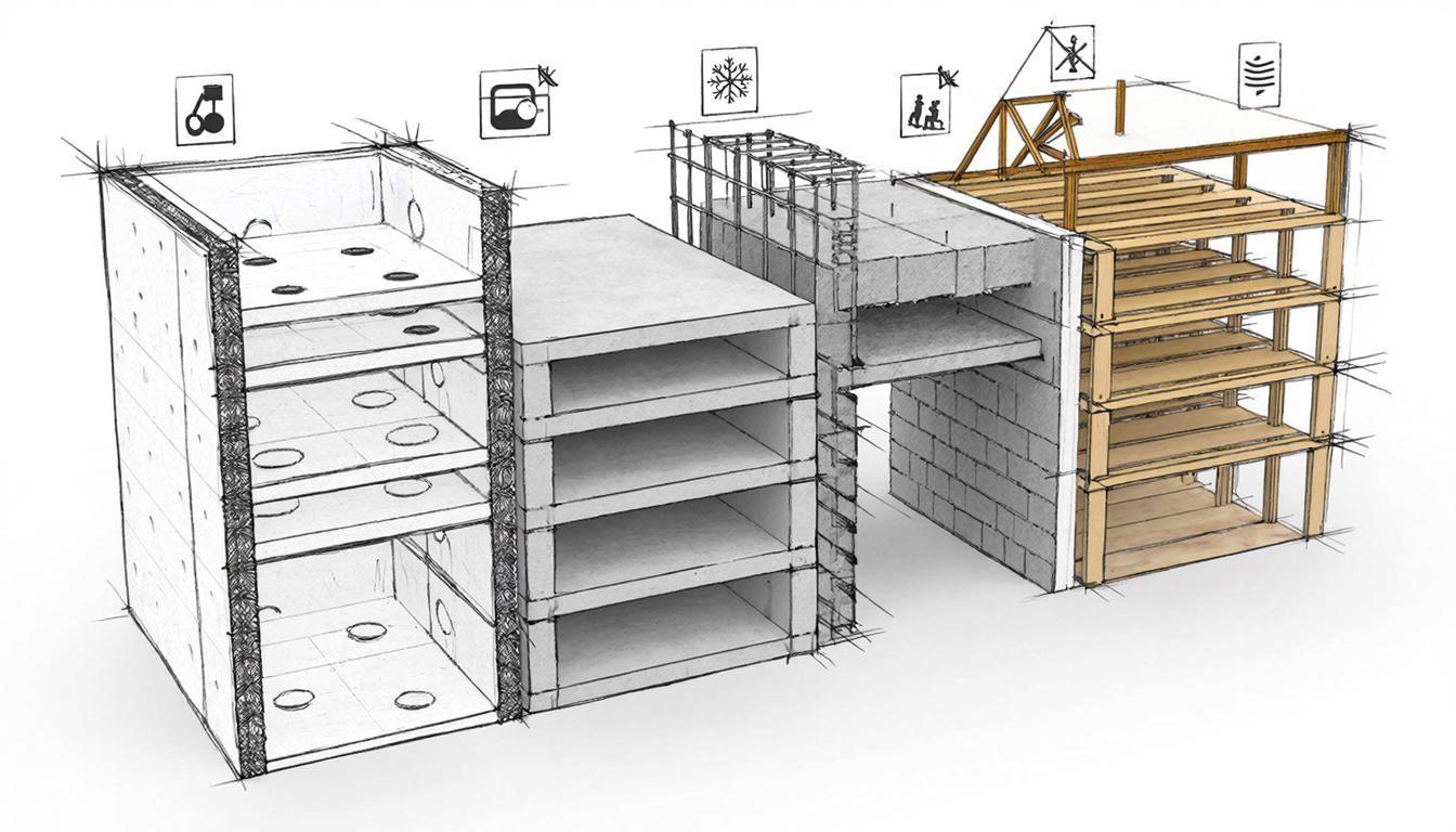 Виды плит перекрытия