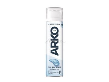Гель для бритья ARKO Men Extra Sensitive для чувствительной кожи, 200 мл