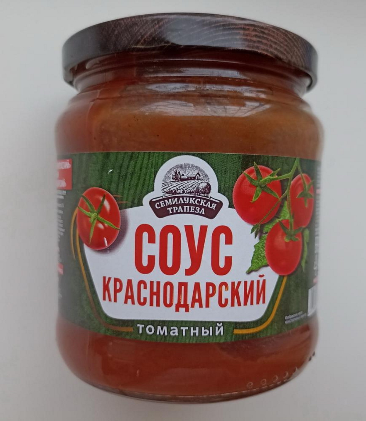 Соус «Семилукский» томатный «Краснодарский»