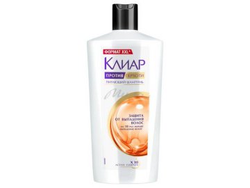 Шампунь против перхоти КЛИАР Защита от выпадения волос для женщин, 650 мл