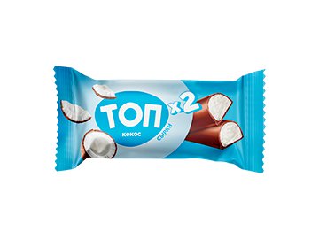 Сырок творожный ТОПх2 кокос 23% 45 г