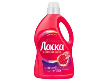 Гель для стирки ЛАСКА Для цветного, 50 стирок, 3 л