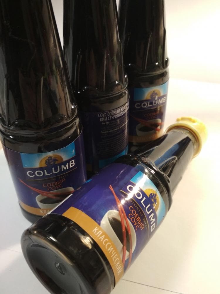 Соус соевый классический стерилизованный «COLUMB»