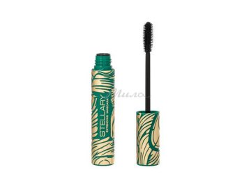Тушь для ресниц STELLARY удлиняющая, тон 01 Wild Black