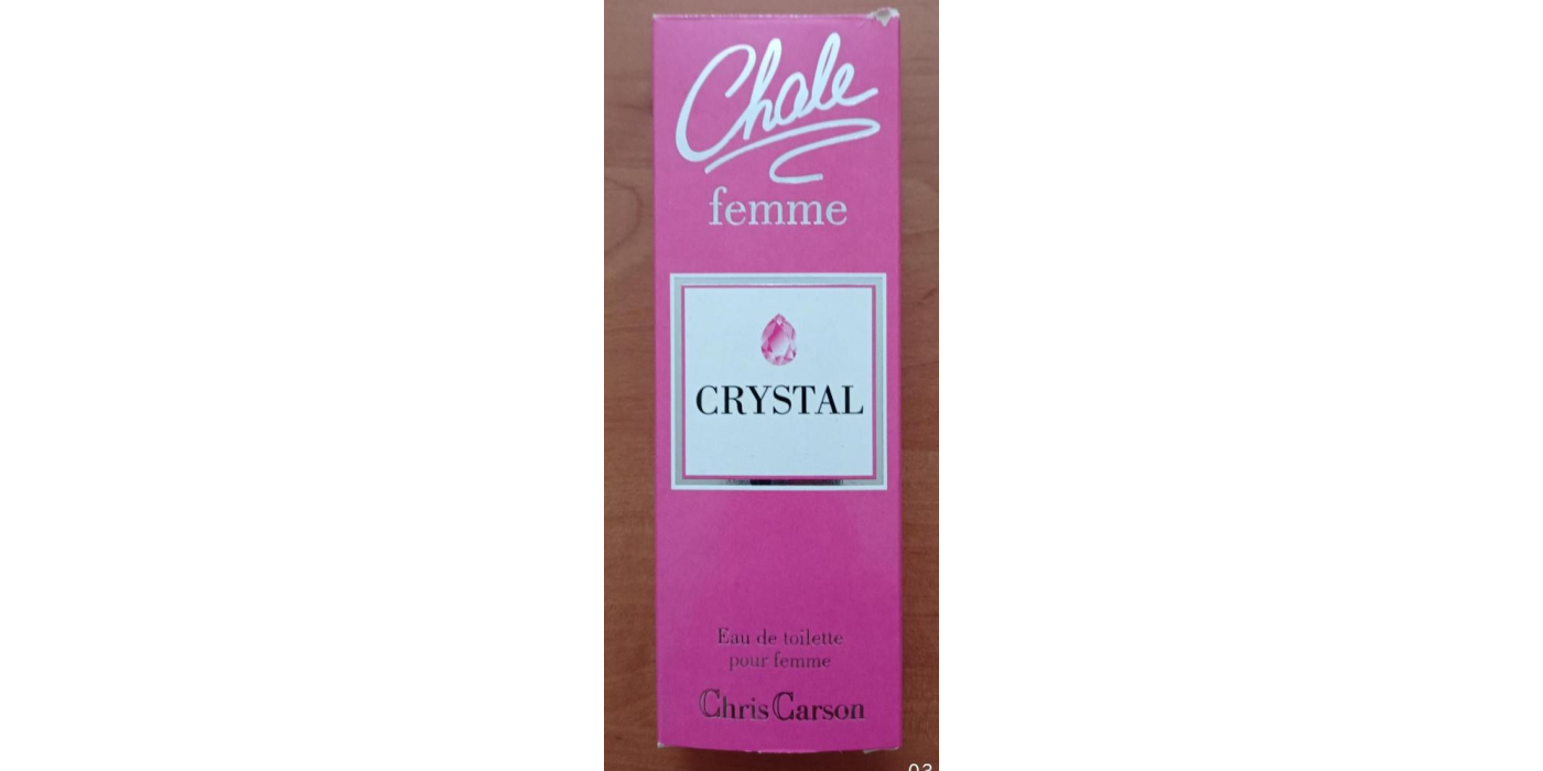 Туалетная вода для женщин «CHALE FEMME CRYSTAL» (ЧАЛЕ ФАММ КРИСТАЛ)
