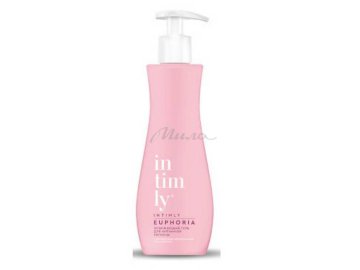 Гель для интимной гигиены INTIMLY Euphoria Освежающий с натуралбными афродизиаками роза и жасмин, 220 мл