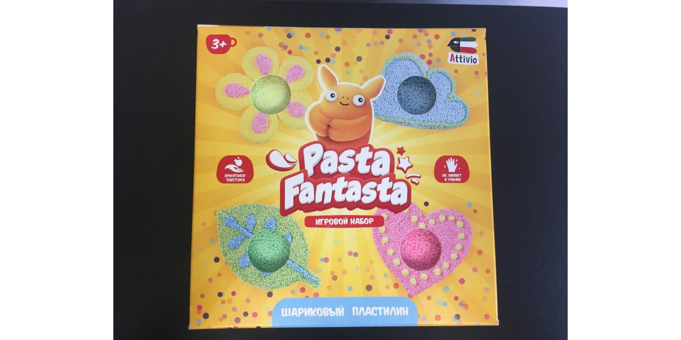 Игровой набор – шариковый пластилин товарного знака «Attivio» модель «Puzzle Foam» артикул FM033, комплектность 4 цвета по 100 мл, для детей старше 3 лет