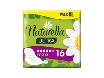 Прокладки гигиенические NATURELLA Ultra camomile maxi single ароматизированные, 16 шт.