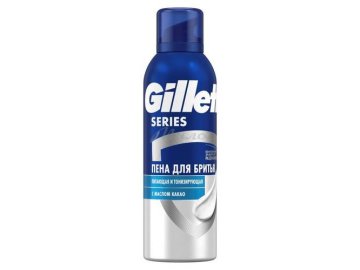 Пена для бритья GILLETTE Series питающая и тонизирующая, 200 мл