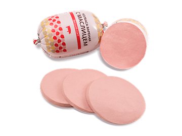 Колбаса с маслицем вареная в/с 650 г Березовский МКК