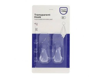 Набор крючков самоклеящихся, 2 шт, арт. SLWMT-015