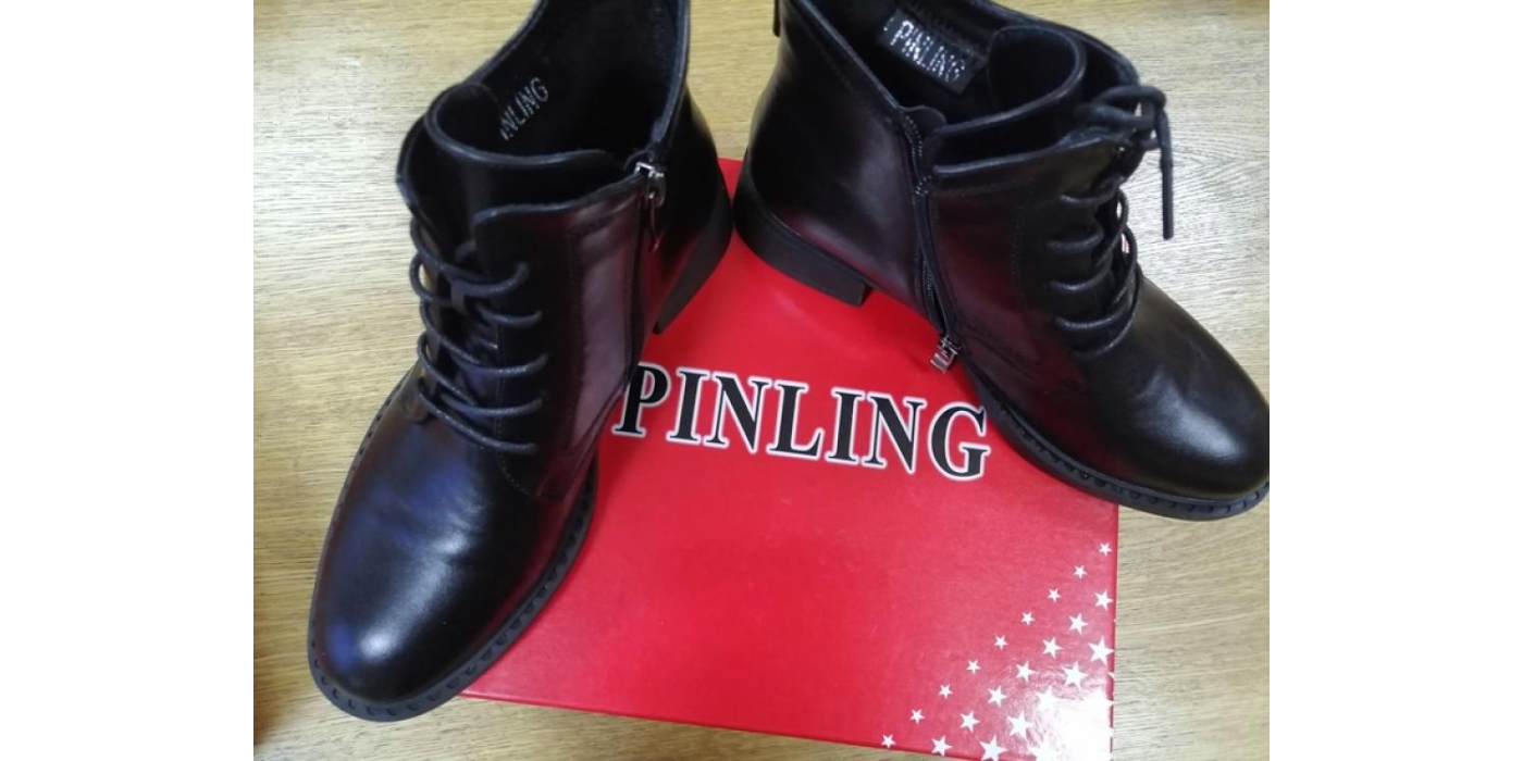 Ботинки женские с маркировкой «PINLING» артикул J111