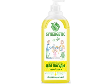 Ср-во д/пос биоразл. SYNERGETIC(лимон)1л