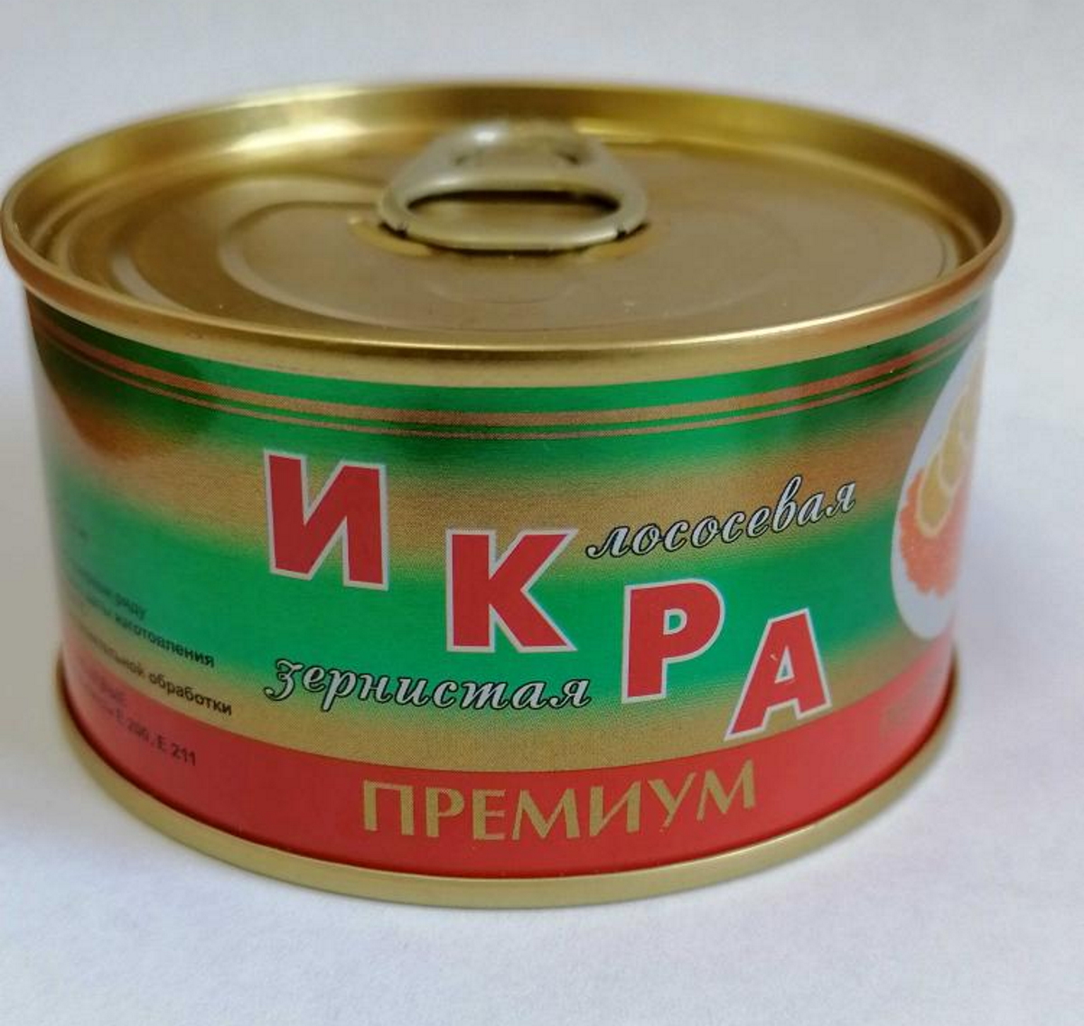Икра лососевая зернистая кета