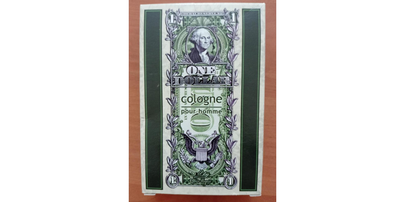 Одеколон для мужчин «Cologne ONE DOLLAR» (КОЛОНЬ ВАН ДОЛЛАР)