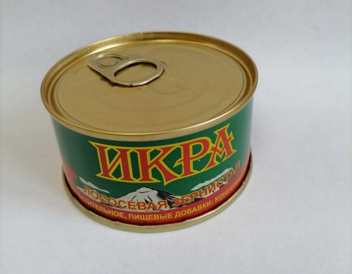 Икра лососевая зернистая кета