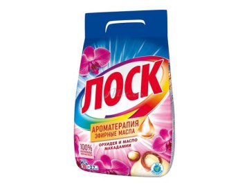 Средство моющее синтетическое ЛОСК Ароматерапия Орхидея и Масло Макадамии (18 стирок) 2,7 кг