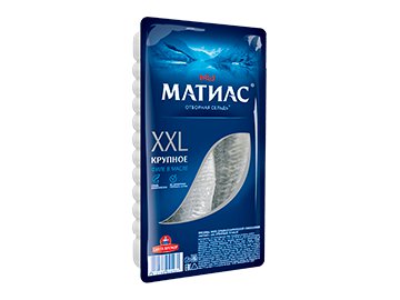 Филе сельди Матиас XXL крупное в масле 300 г