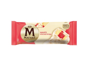Мороженое"МАГНАТ"(манго, красные яг) 67г