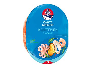 Паста из филе тресковых рыб Санта Бремор с лососем 140 г
