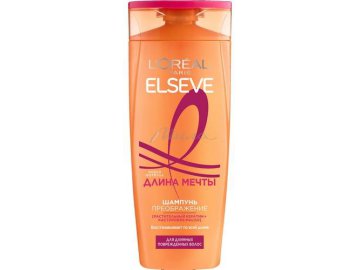Шампунь для волос ELSEVE Длина мечты Преображение для длинных поврежденных волос, 250 мл