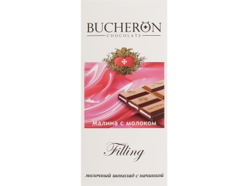Шоколад "BUCHERON FILLING" (мал/мол) 85г