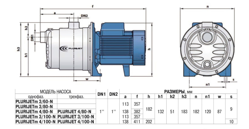 Pedrollo PLURIJET 5_200-N.jpg Насос Pedrollo PLURIJET 5/200-N.jpg