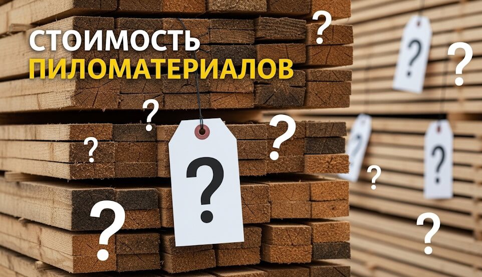 Из чего складывается стоимость пиломатериалов